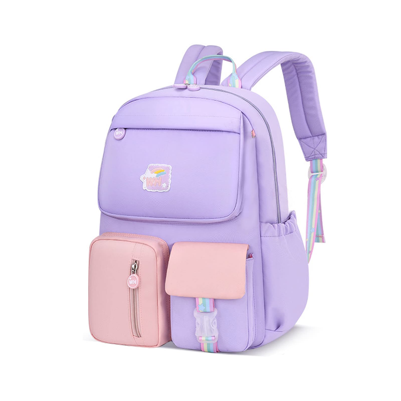 FANDARE Mochilas Infantiles Mochilas Escolares Niños Niñas Juveniles Mochilas escolares para 3-6 Grado Estudiante Viaje Hiking Daypacks Impermeable Nylon