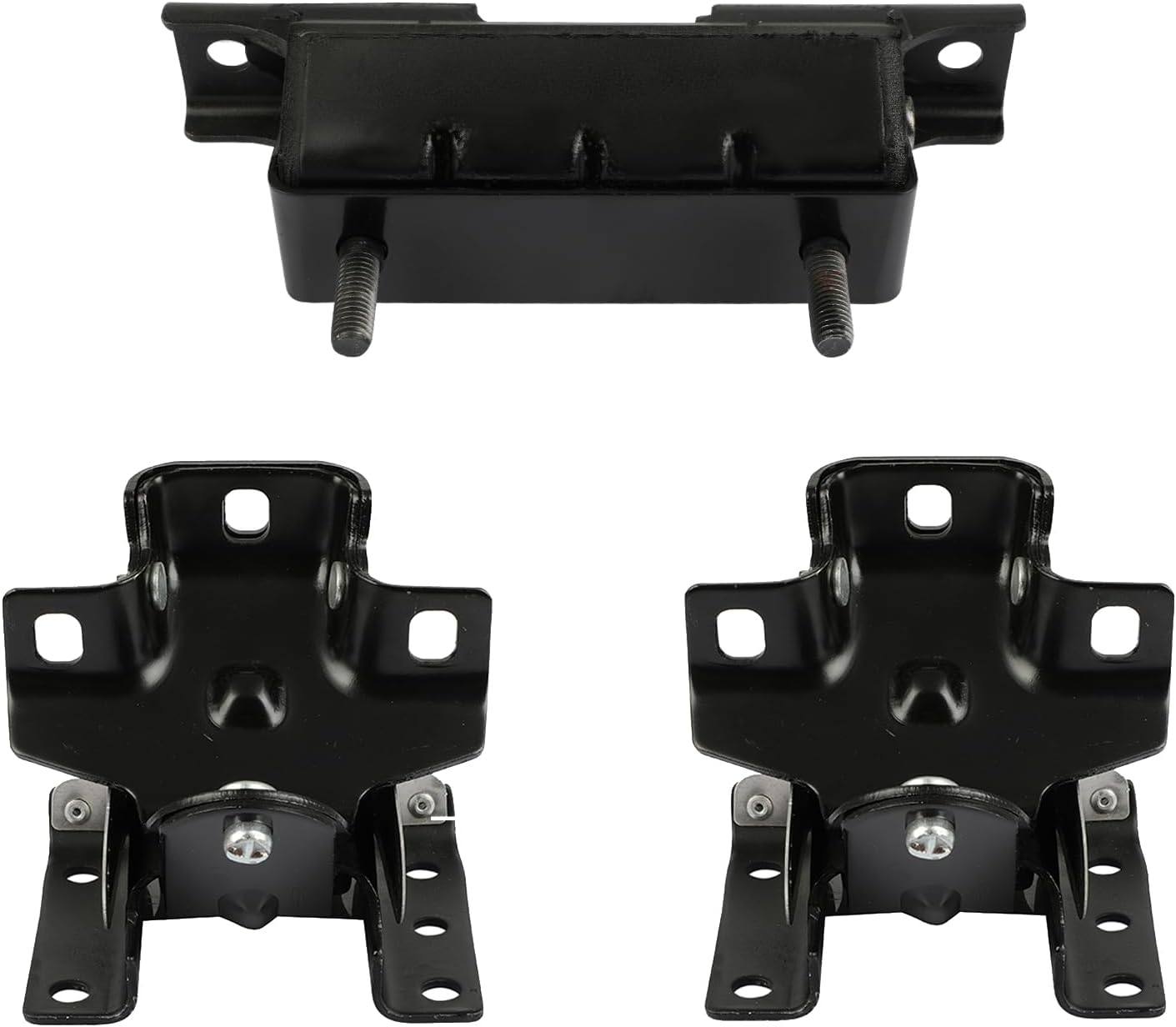 OCPTY 3PCS Engine Motor Mount Transmission Mount Set for Chevrolet Silverado 1500 Tahoe Suburban 2500 Avalanche & GMC Sierra 1500 Yukon & Cadillac Escalade & Hummer H2, 4.8L 5.3L 6.0L # A5327 A2638