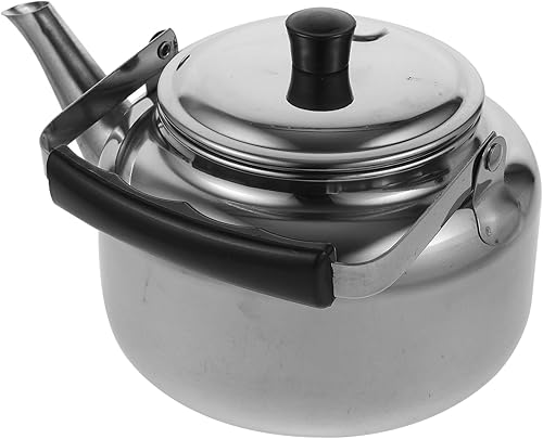 Hemoton Paulas Choice - Tetera silbante, tetera silbante, tetera de acero inoxidable, hervidor de té hervidor hervidor hervidor de agua con mango