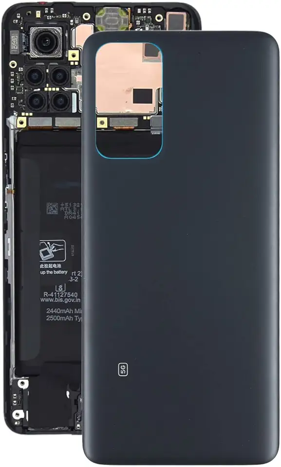 HONGYAN Peças de substituição de telefone celular Tampa traseira original da bateria para Xiaomi Redmi Nota 11 Acessórios telefônicos