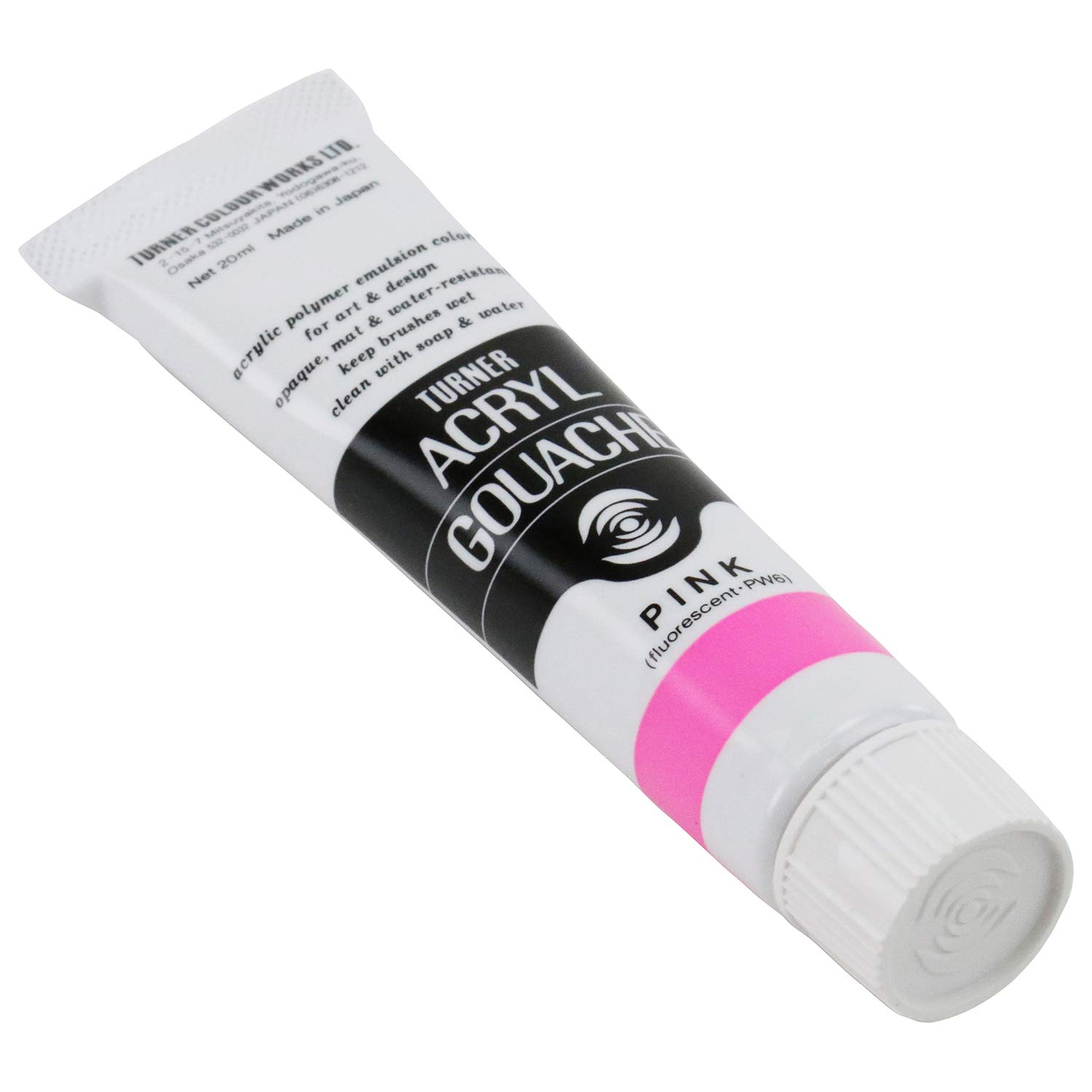 Turner Acryl Gouache Pink Paint - 20ml Tube -3 Turner Acryl Gouache Pink Paint - 20ml Tube -3