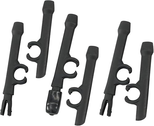 Clips para adaptador de riel ARC Comta Auriculares, accesorio Airsoft para adaptador de riel de montaje táctico (negro)