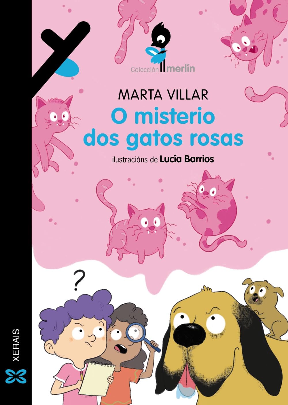 O misterio dos gatos rosas (INFANTIL E XUVENIL - MERLÍN - De 9 anos en diante)