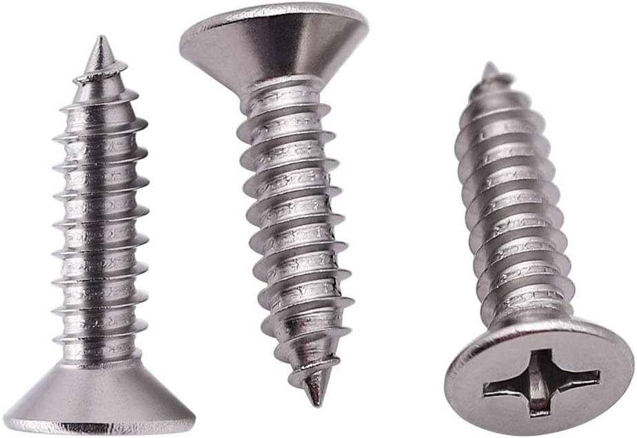 CRL 1/4" Hole 1" Length 1012 Screw Expanding Plastic Screw
