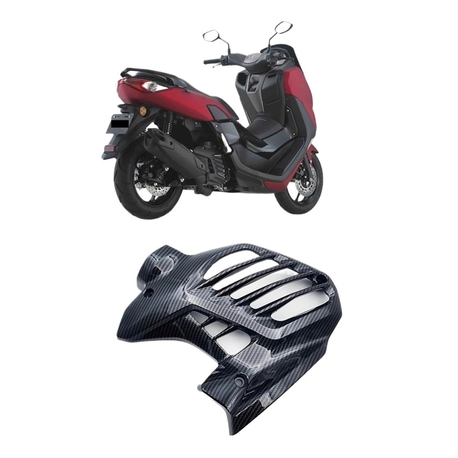Motociclo Radiatore Guard Pannello Del Radiatore Copertura Della Ventola Griglia Protezione Per NMAX 155 NMAX155 V2 2020 2021