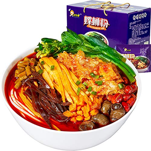 Amazon.co.jp: 好欢螺 螺霸王 李子柒 螺蛳粉【好欢螺300g×10袋】 柳州