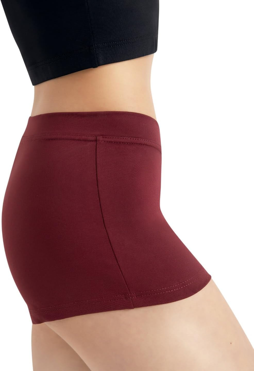 Capezio Womens Team Basic Low Rise Boy Cut Short - Image 2