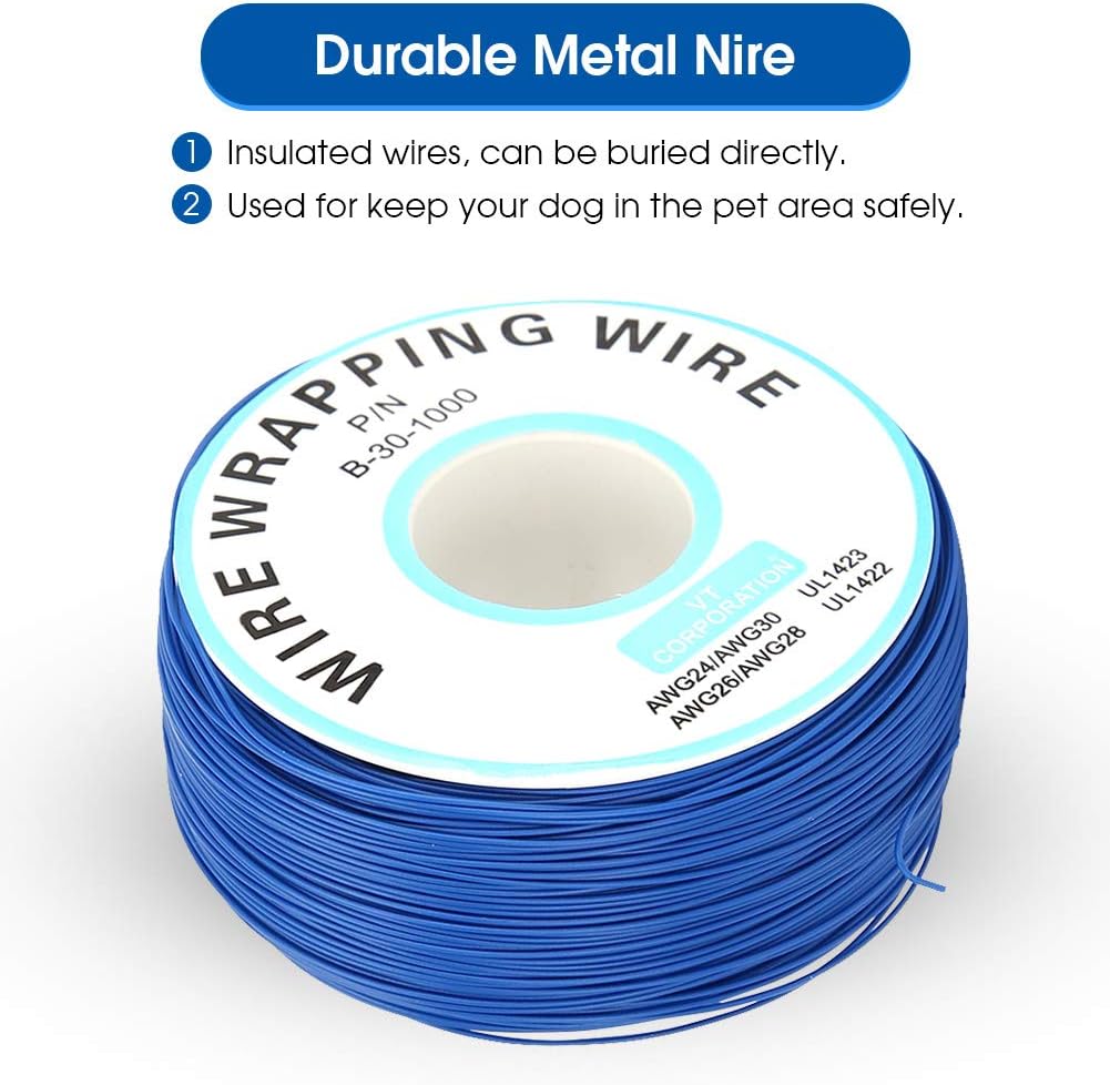 YOUTHINK Dog Fence,300m/984ft Pet Fence Wire Underground Dog Fence