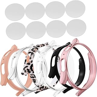 Hemobllo 1 Conjunto De Caixa Para Relógio Smart PC Capa Para Smartwatch Capas Para Smartwatch Para Relógio Capa Para PC Película Temperada Capa Para Tela Do Relógio Película Protetora Para