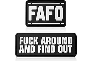 FAFO PVC Patch - 2 Pack of Fuck Around and Find Out Patches