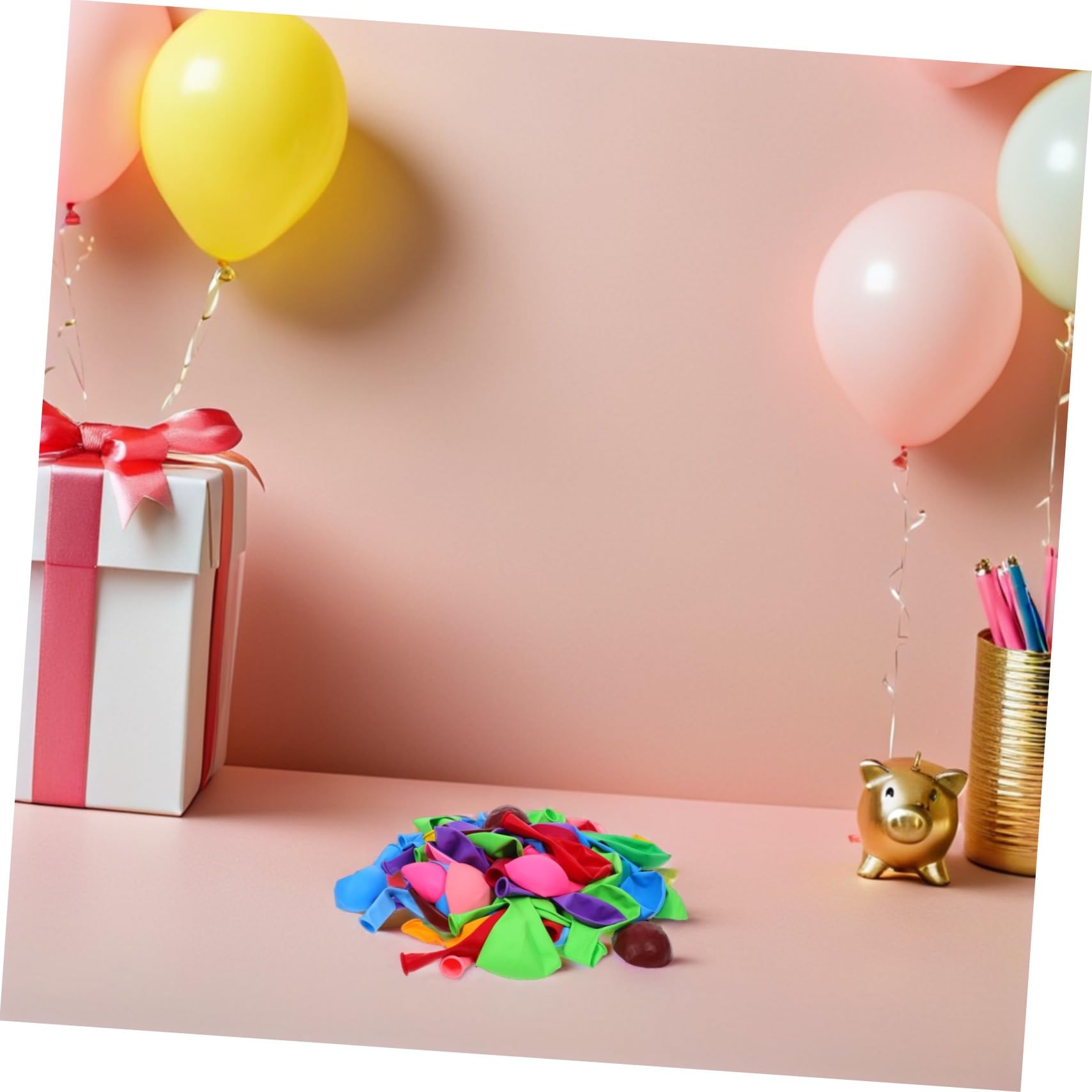 200 Pezzi Palloncini in Lattice per Feste da Palloncini Colorati Vivaci per Compleanni Matrimoni Anniversari e Shower Decorazioni Festive per