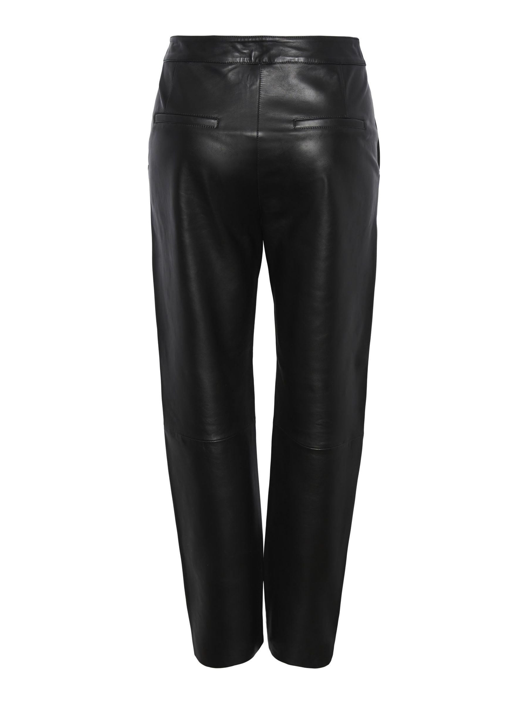 YAS Line Hmw Pantalon en Cuir Noos - Pantalons - Pantalon - Femme