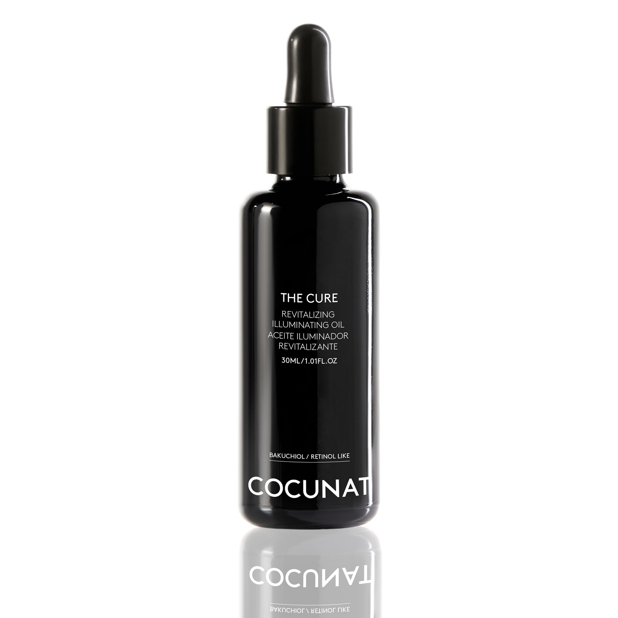 COCUNAT The Cure, Anti-Aging Facial Serum with 21 Essential Oils, Antioxidants, Vitamins, Fatty Acids, and Retinol-Like that Repairs and Redensifies Wrinkles, Enhances Luminosity - 30 ml