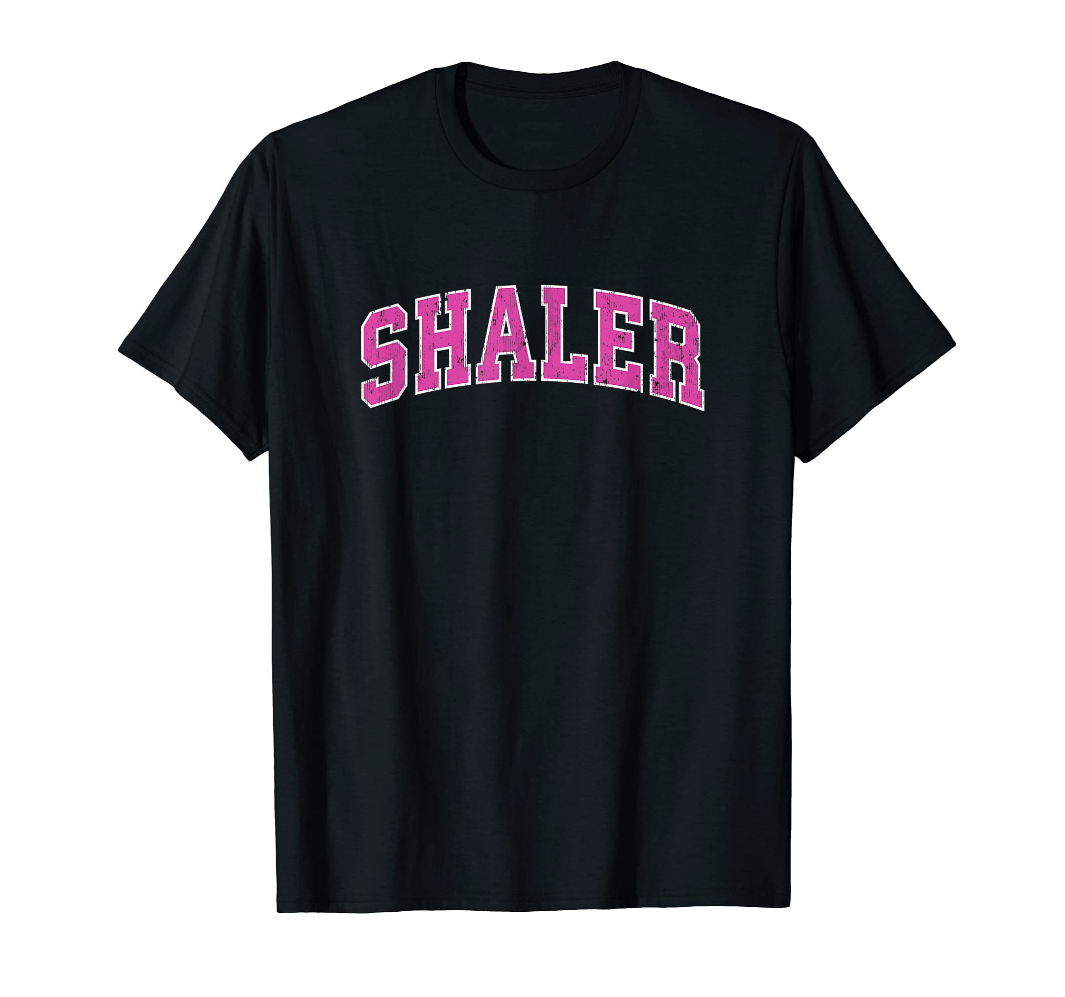Shaler Pennsylvania PA Vintage Sports Design Pink Design T-Shirt