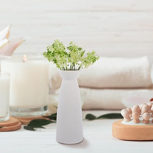 Miniatura 6 de EXCEART 10 piezas de flores artificiales para exteriores, vegetación, flores falsas, flores de plástico sintético, florero, arreglo floral,