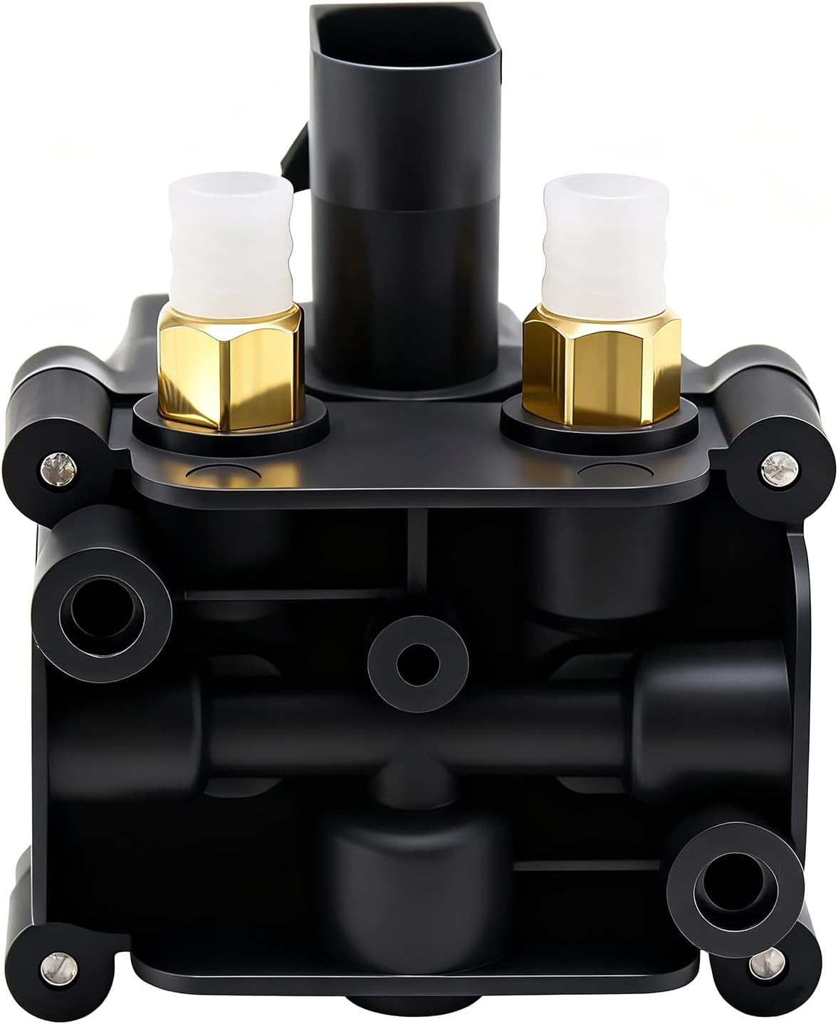 Air Suspension Compressor Valve Block Compatible with BMW F01 F02 F03 F04 F07 F11 Air Ride Solenoid Valve 37206789450 37206784137 37206864215