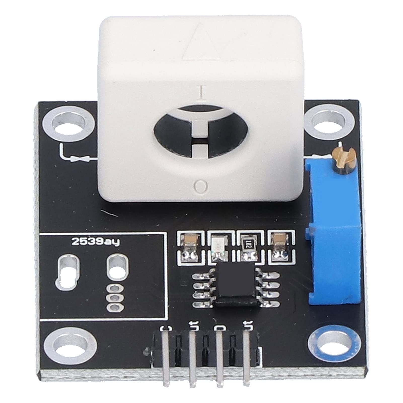 Hall Current Sensor Module Plastic Adjustable Electronic Component for Overcurrent Detection