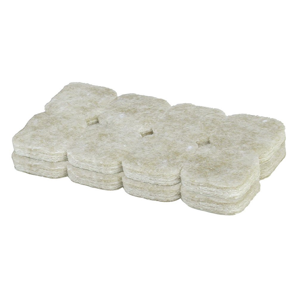 Shepherd Hardware 9021 - Almohadillas de fieltro autoadhesivas para muebles de 95 mm (75 unidades), color beige, beige, 9815