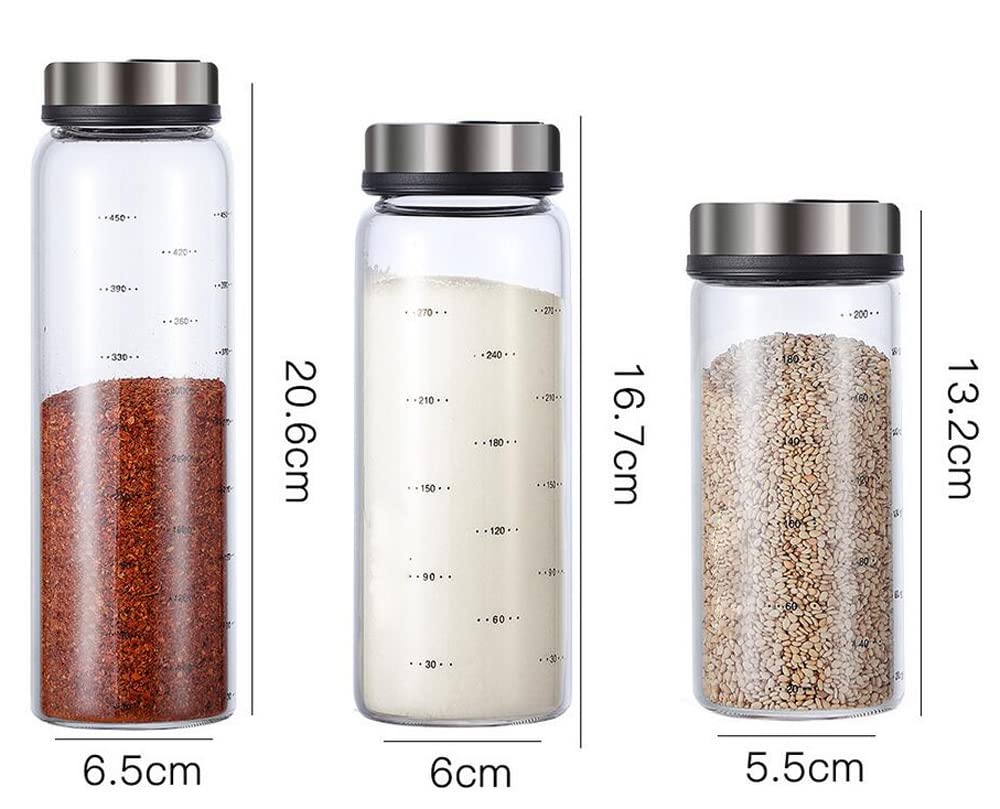 2 stuks 150 ml zoutpeperstrooiers met draaiend deksel en 4 soorten gietopeningen voor kruiden, heldere kruidenorganisator, glazen kruidenpotten met afmetingen, opslagflessen voor keuken 2 stuks 150 ml zoutpeperstrooiers met draaiend deksel en 4 soorten gietopeningen voor kruiden, heldere kruidenorganisator, glazen kruidenpotten met afmetingen, opslagflessen voor keuken