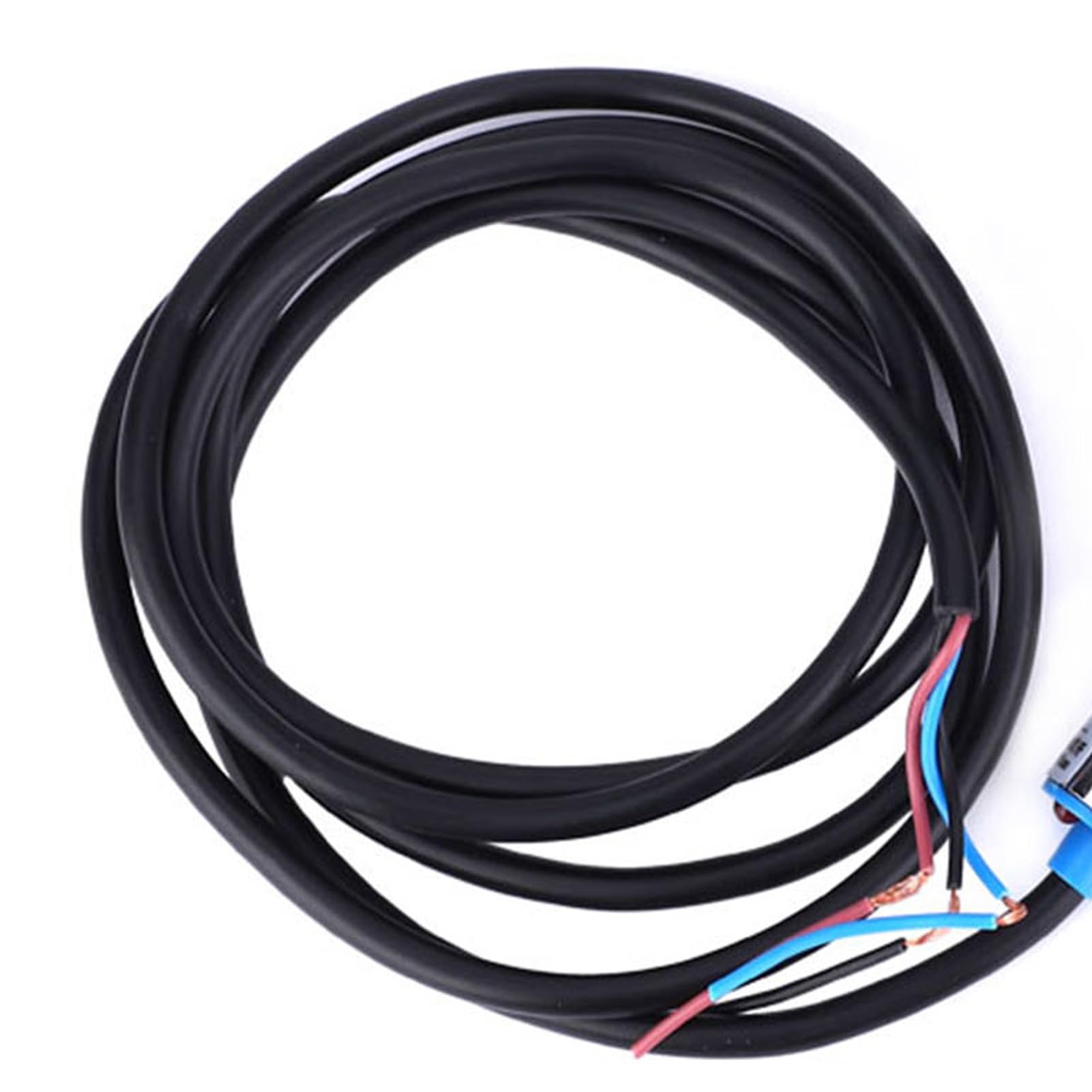 Tacho à LED pour moteur, tachymètre à moteur à LED verte à 4 chiffres, compteur de mesure de vitesse RPM + capteur de commutateur de proximité Hall NPN(Tachometer) Tachymetre Inductif