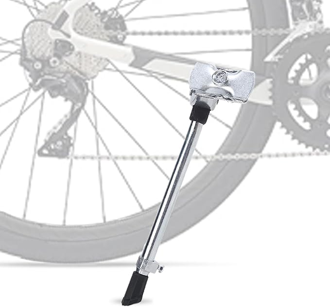 Bike Kickstand, Adjustable Aluminum Alloy Center Mount Bicycle