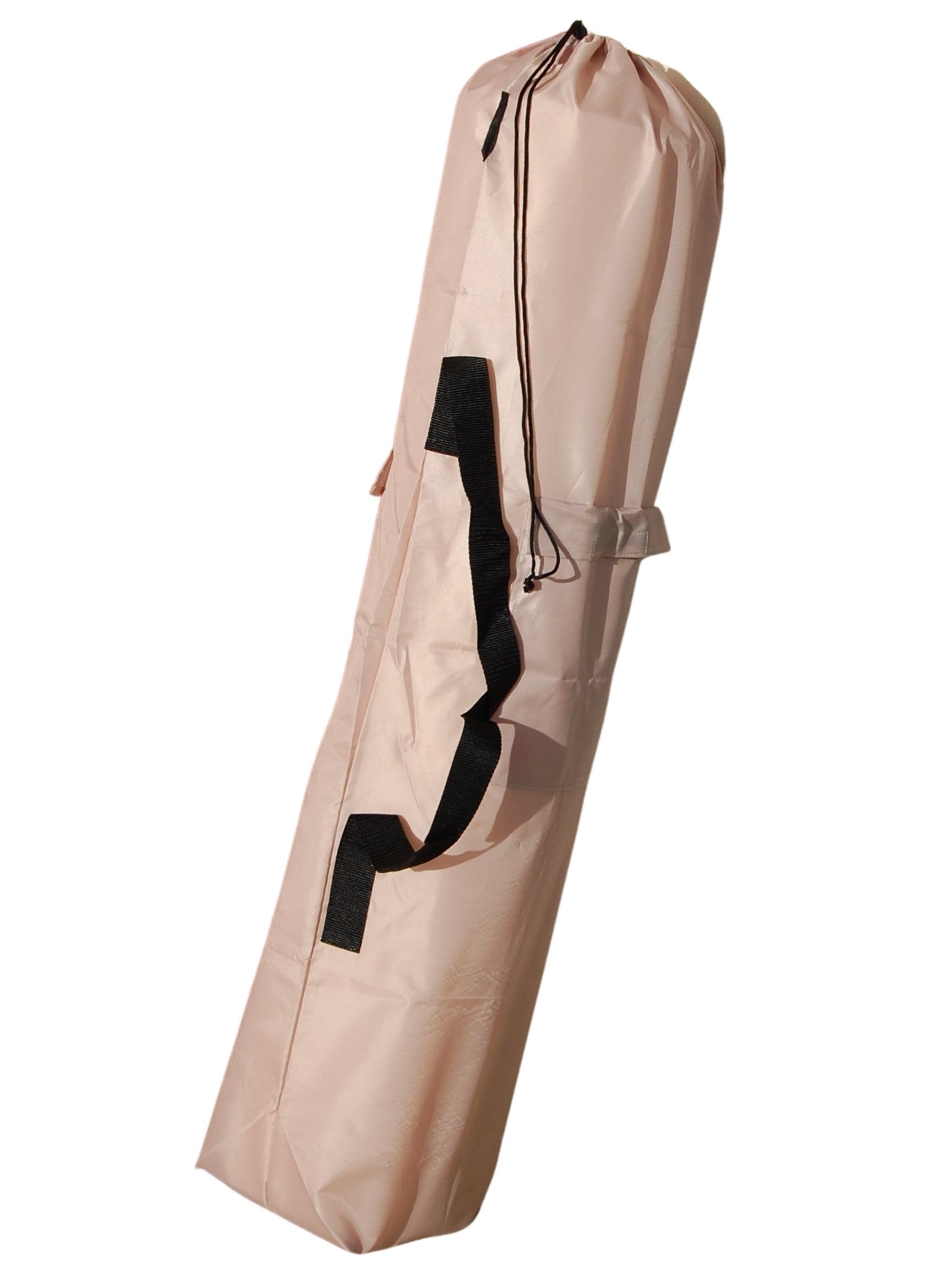MYSUPOT 43"x9"x9" (Tan, L) Replacement Bag for Folding Camping Chair, Camp Chairs, Hammock, Yoga Mat, Beach Chair, Umbrella, Tent Bag 420D Oxford Polyester Fabric w/Side Pockets — image 1