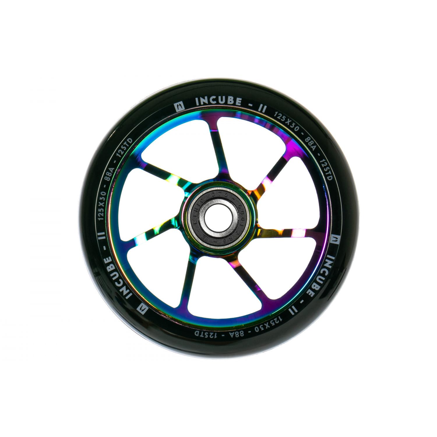 Ethic Incube V2 Wheel - 12 STD Neo Chrome / 125mm