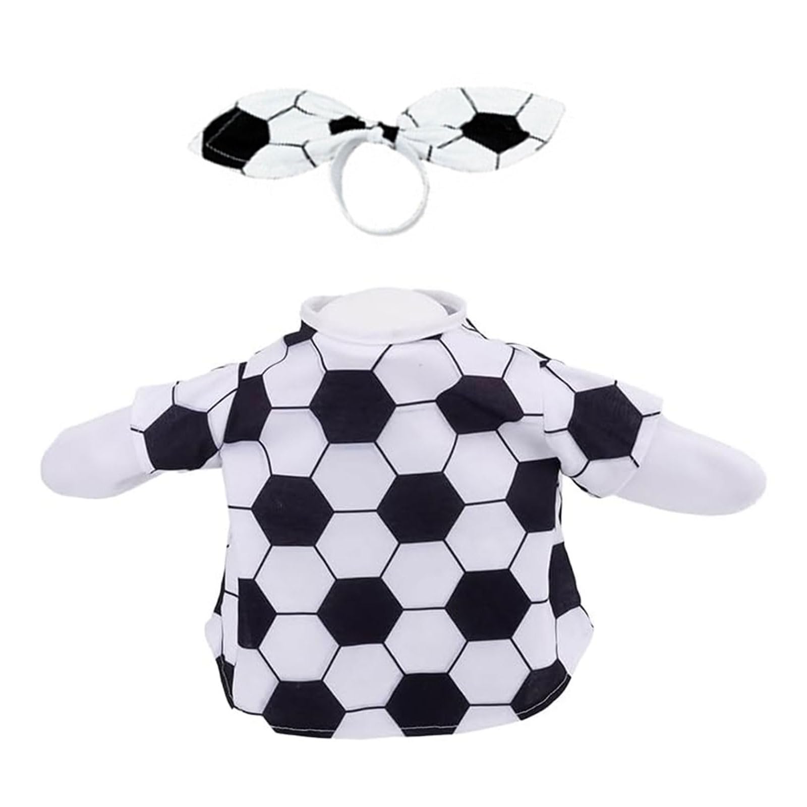 Buxuaaaa Weatherproof Polyester Geese Figurine Attire for Patio Displays Festivals Garden Ornament Tournament Theme