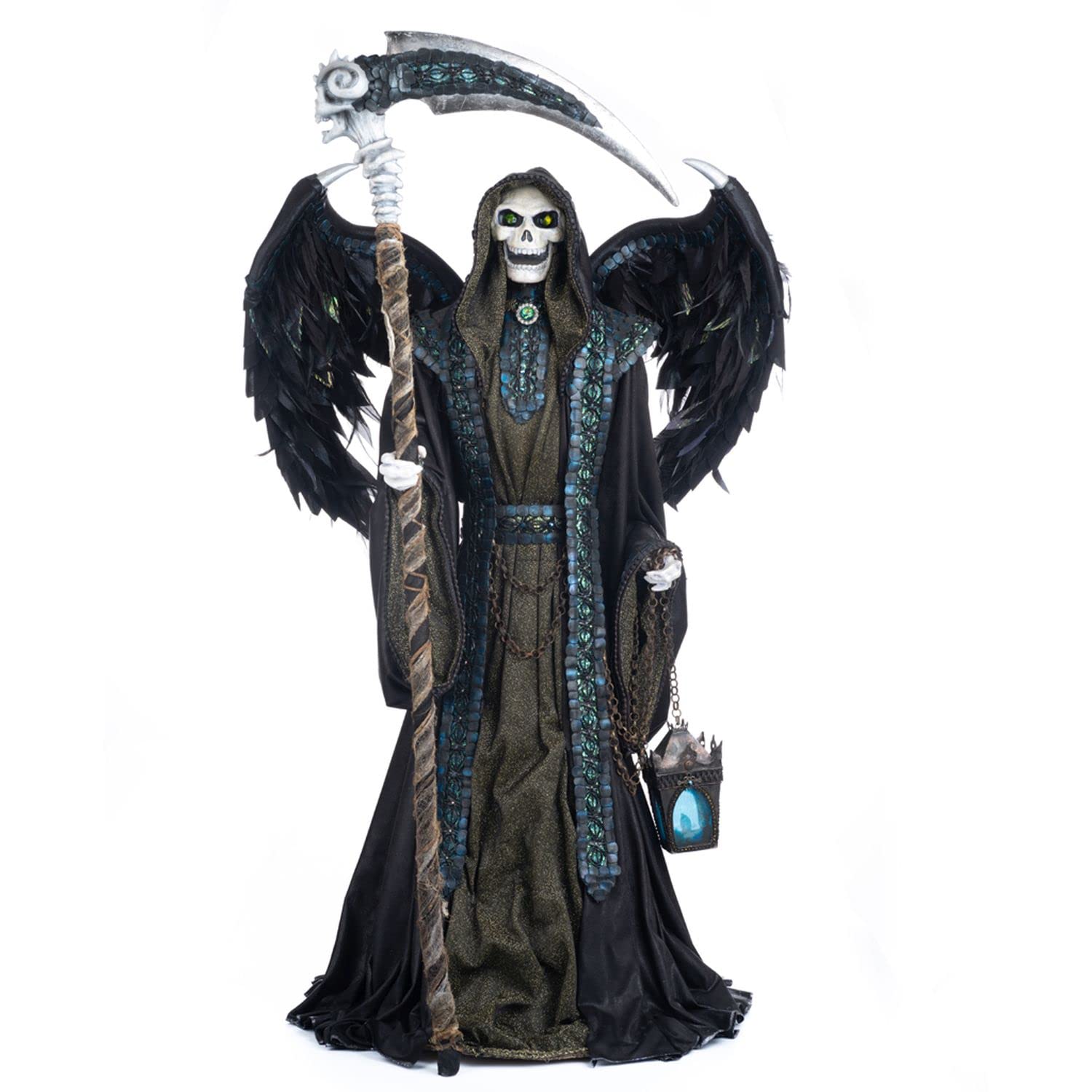 Katherine's Collection Seers and Takers 32" Thanatos The Grim Reaper Doll, Black