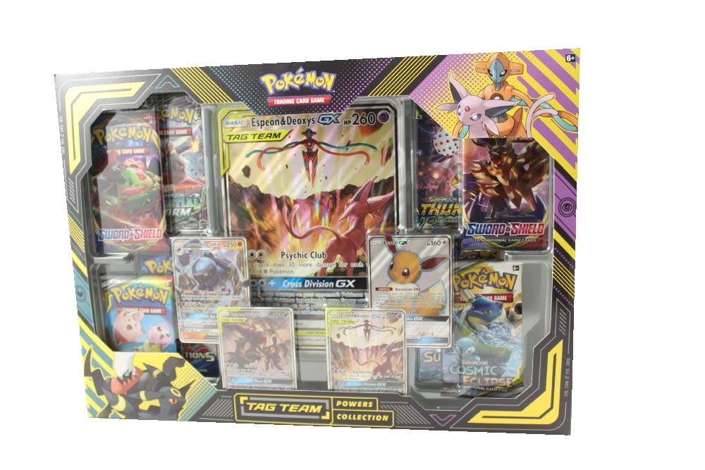 Pokemon TCG: TAG Team Powers Collection Espeon & Deoxys-GX