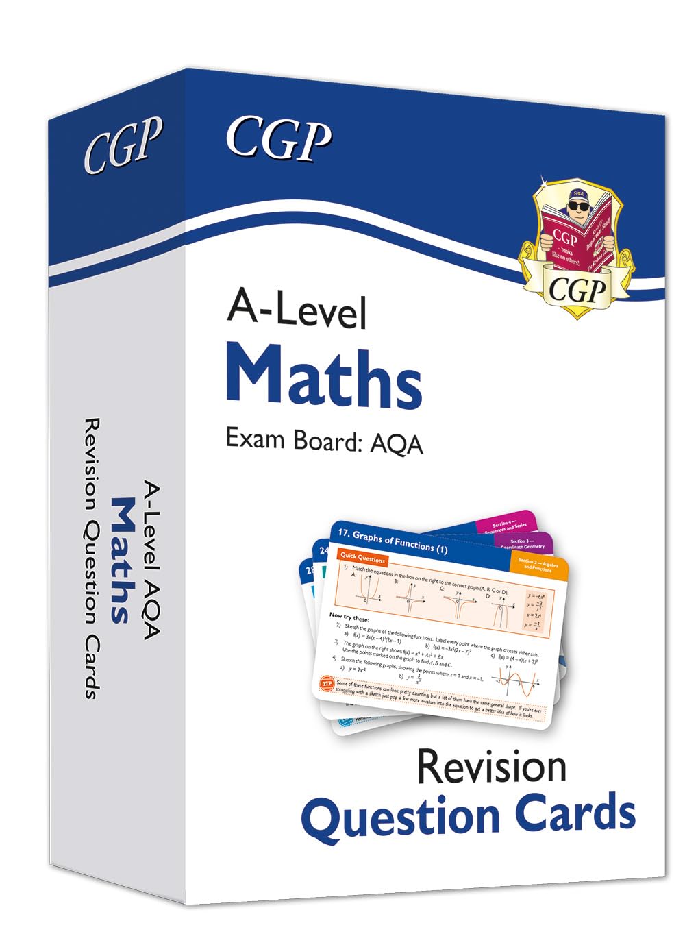 New A-Level Maths AQA Revision Question Cards ((CGP A-Level Maths))