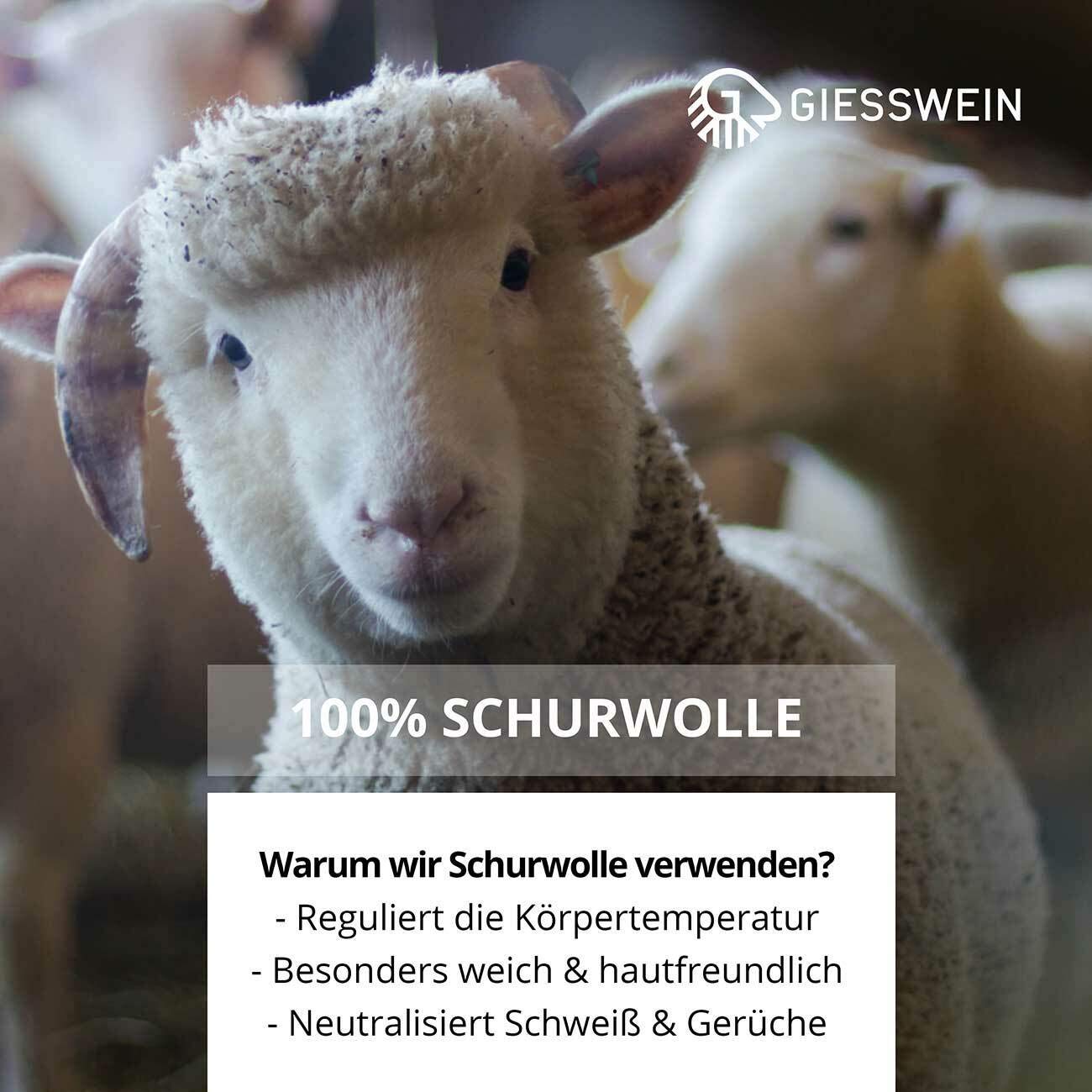 Giesswein Wolldecke Marie - Dicke Wolldecke Schurwolle