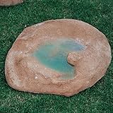 Giordanoshop Ruscello Artificiale 120x88x15 cm per Cascata da Giardino in Vetroresina