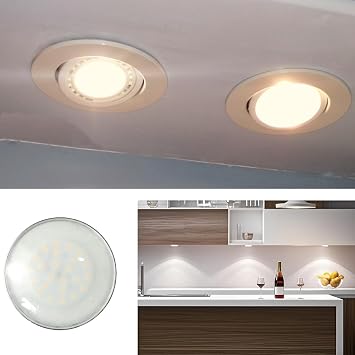 AR111 GU10 LED Lamp ES111 Reflector Lamp Spot Light Bulb 12 W IP65 Waterproof 1200 Lumens 100 W Halogen Bulb Equivalent LED Floodlights Headlamp Light Bulbs 4000 K Natural White
