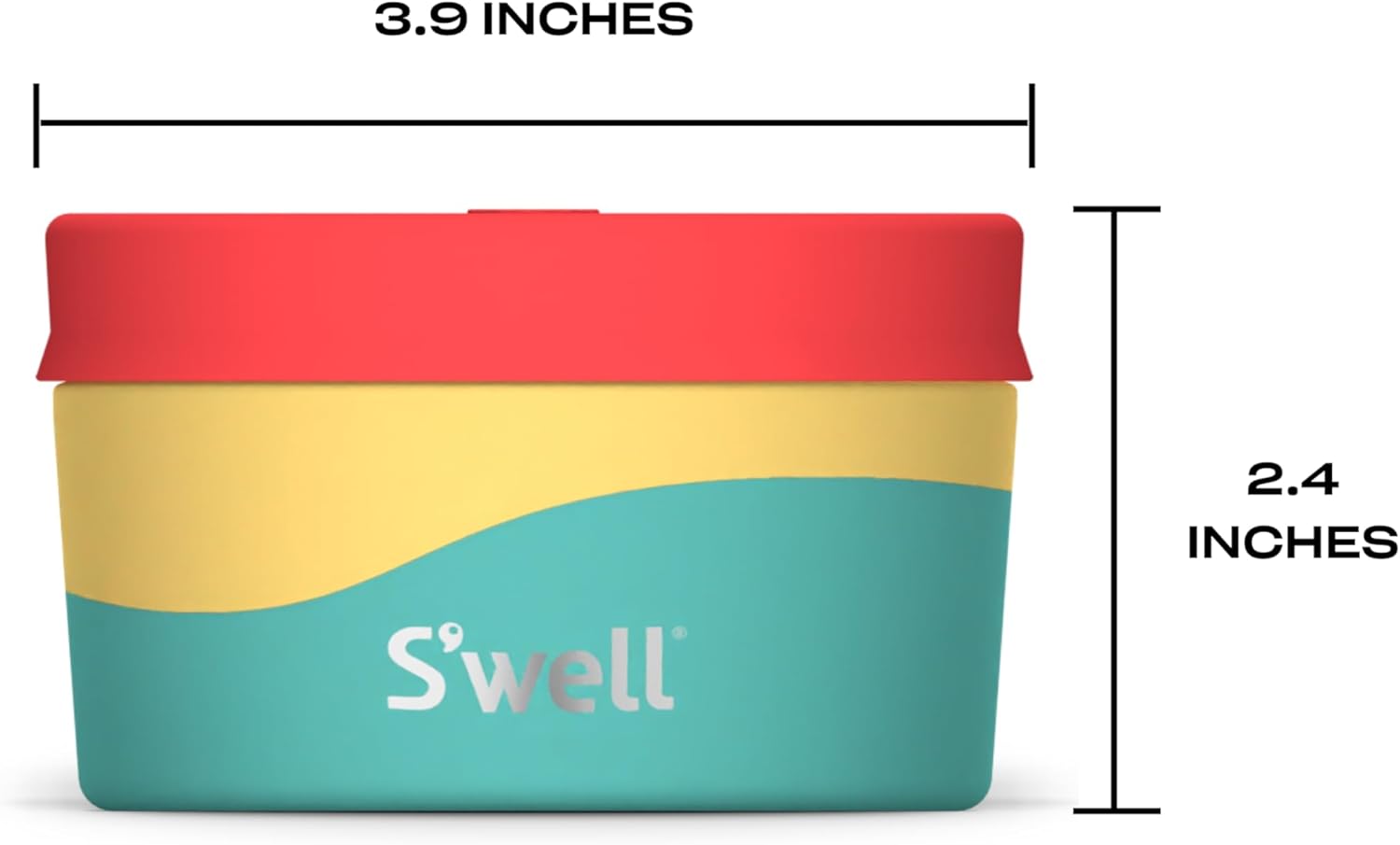 S'well Stainless Steel Food Canister, 10oz, Island Breeze, Single Walled Durable Construction, BPA Free, Dishwasher Safe - Image 4