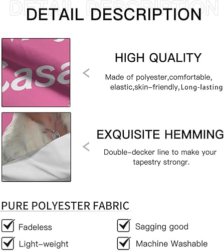 Miniatura 6 de UTELKA Mojo Dojo Casa Tapiz divertido meme tapices bandera colgante de pared para dormitorio universitario, dormitorio, sala de estar, apartamento,