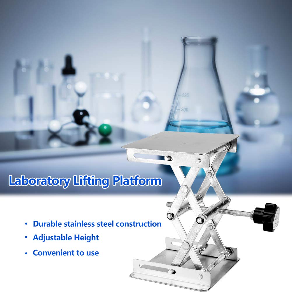 Plate-forme de Levage de Laboratoire Support de Levage de Laboratoire (100 * 100 * 160mm)