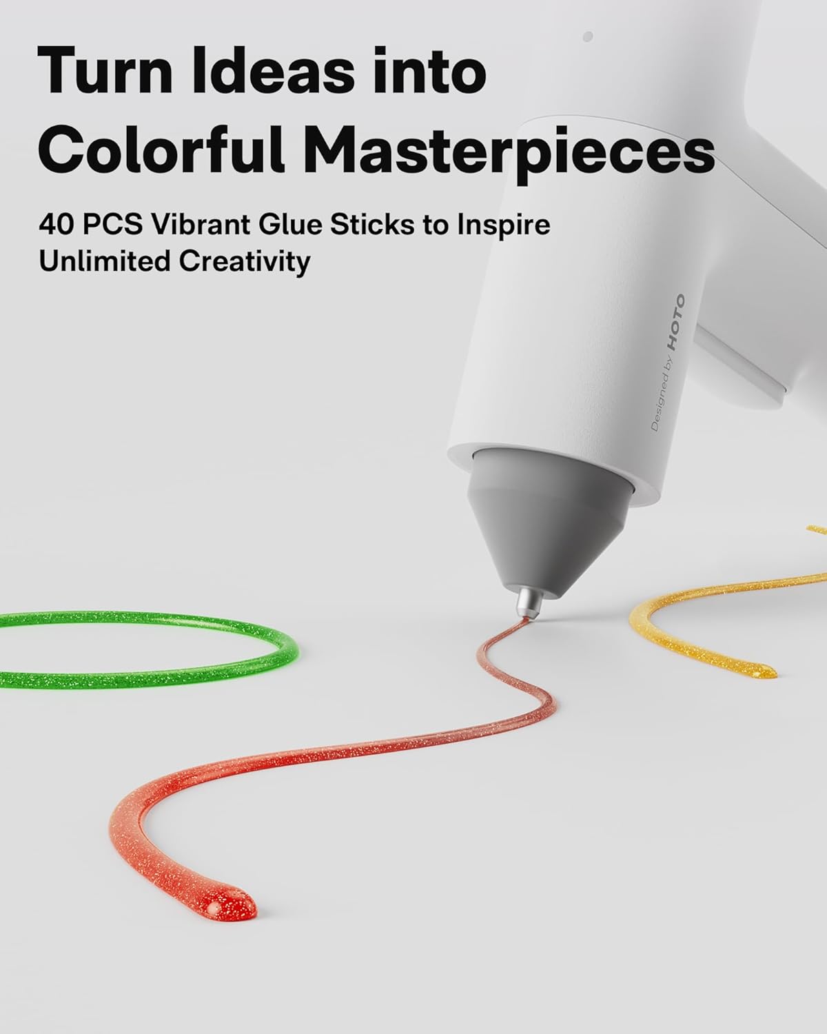 HOTO Cordless Auto Dispensing Glue Gun,