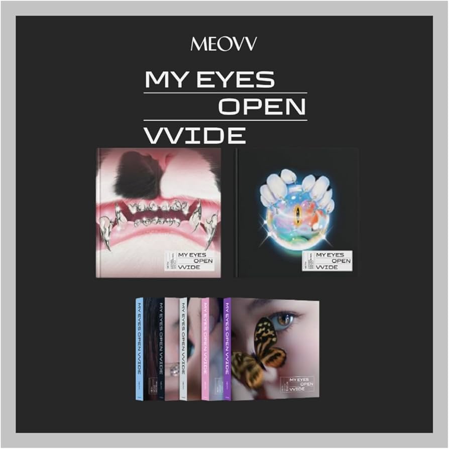 MEOVV MY EYES OPEN VVIDE JELLY PAW アンナ MEOVV - MEOVV 1st EP ALBUM 'MY EYES OPEN VVIDE' (JELLY PAW