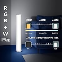 Vista 5 de Paquete de 2 lámparas de pie de esquina, lámpara de pie LED con aplicación inteligente, control de botón, sincronización de música, lámpara de pie