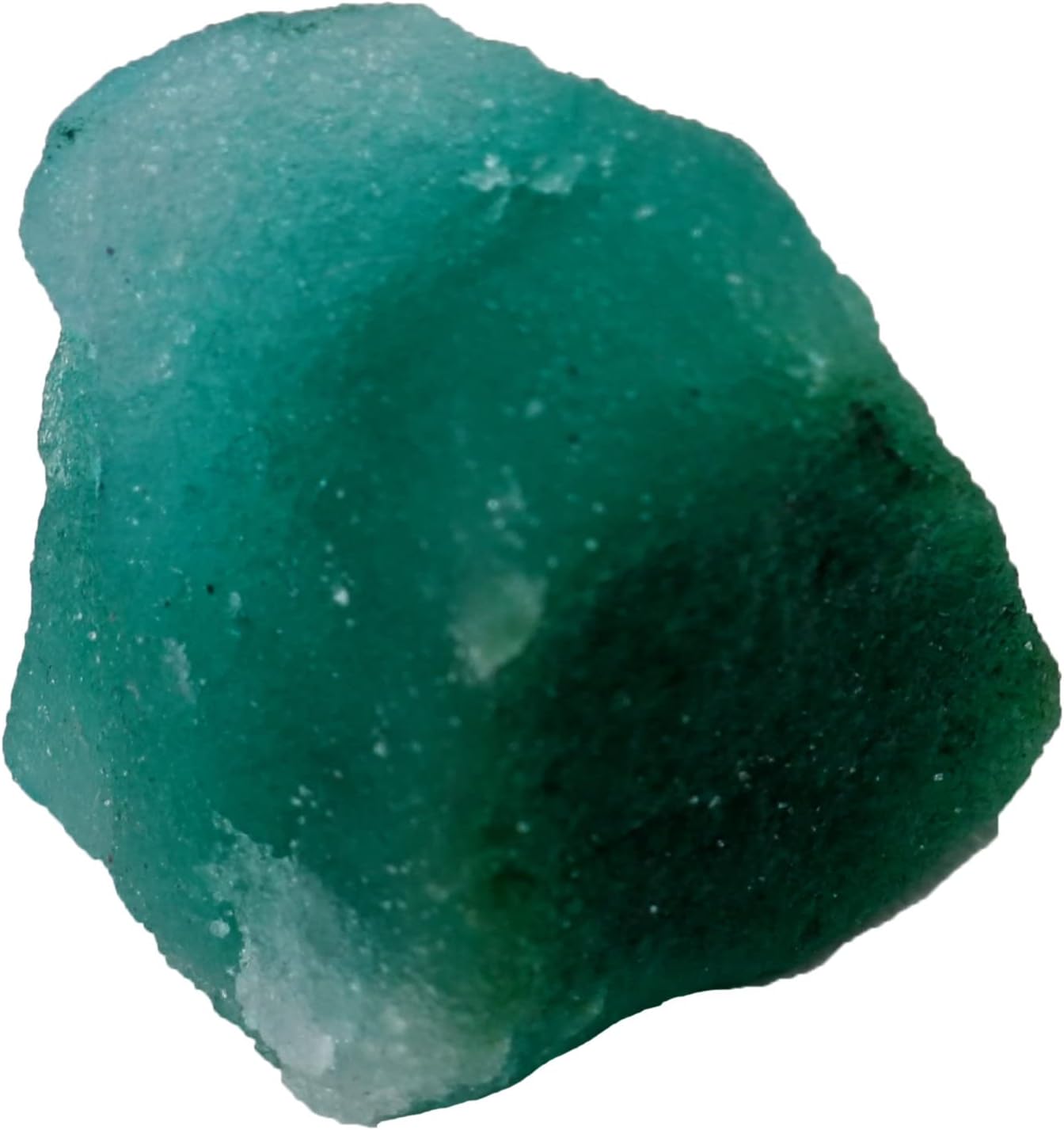 REAL-GEMS Certified Natural Green Emerald 29 Ct. Crystal Healing Rough Loose Gemstone AXF-596