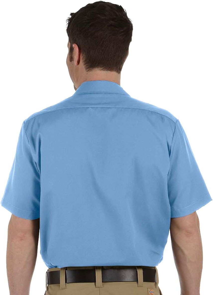 Dickies Men's Short Sleeve Industrial Work Shirt