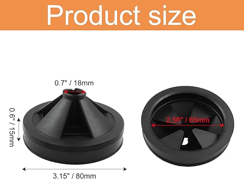 Miniatura 5 de HARSKIYER Protectores contra salpicaduras para eliminación de basura, tapón de eliminación de basura de 3.15 pulgadas, accesorios de eliminación de