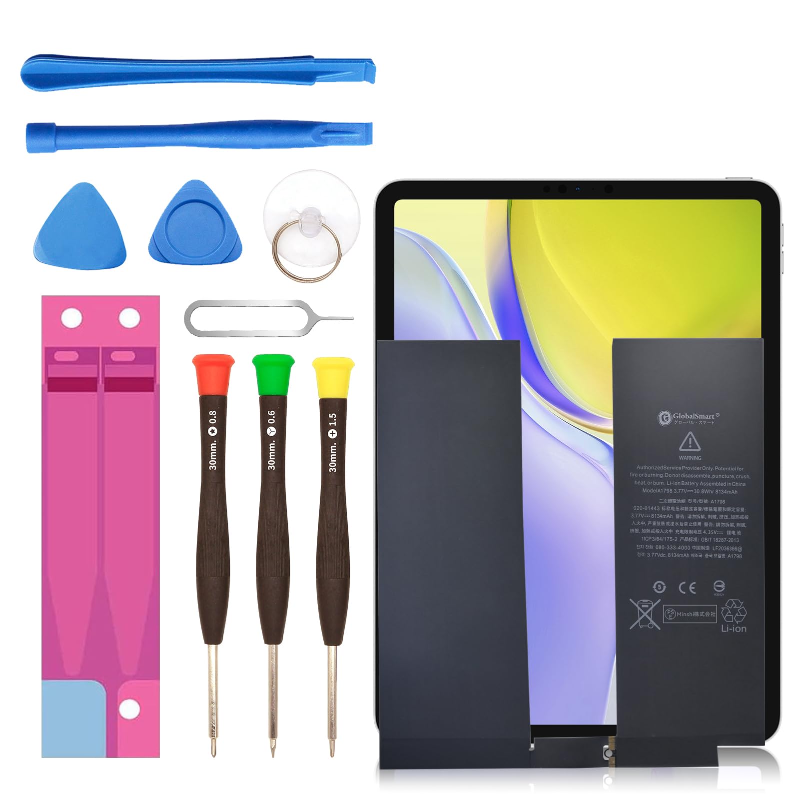 Amazon | ipad対応 Pro10.5 2017 Edition 電池 対応用 3.77V 8134mAh 