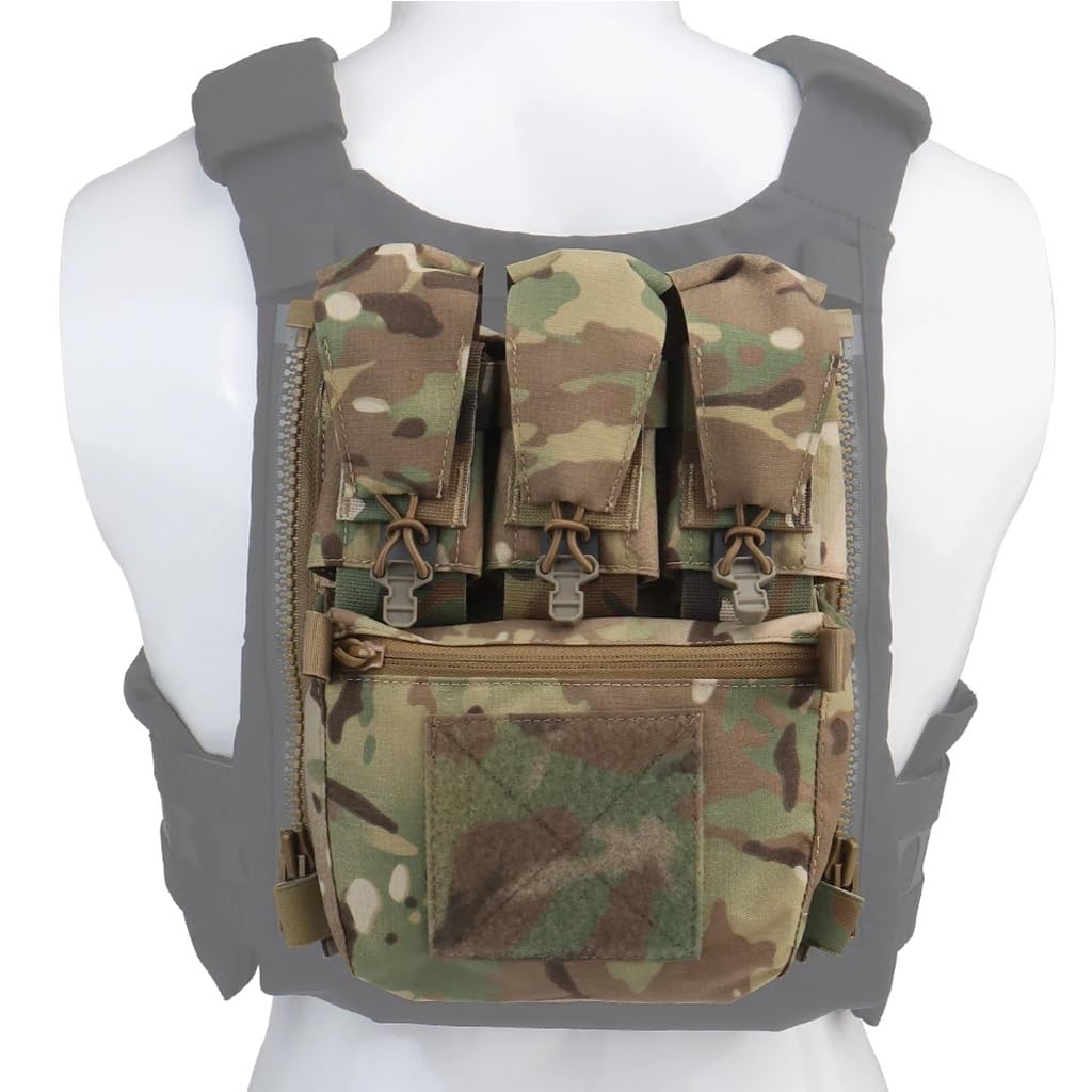 Panneau Arrière à Fermeture éclair Pour Adaptateur De Sac - Accessoire Pour Gilet Tactique CPC / JPC2.0
