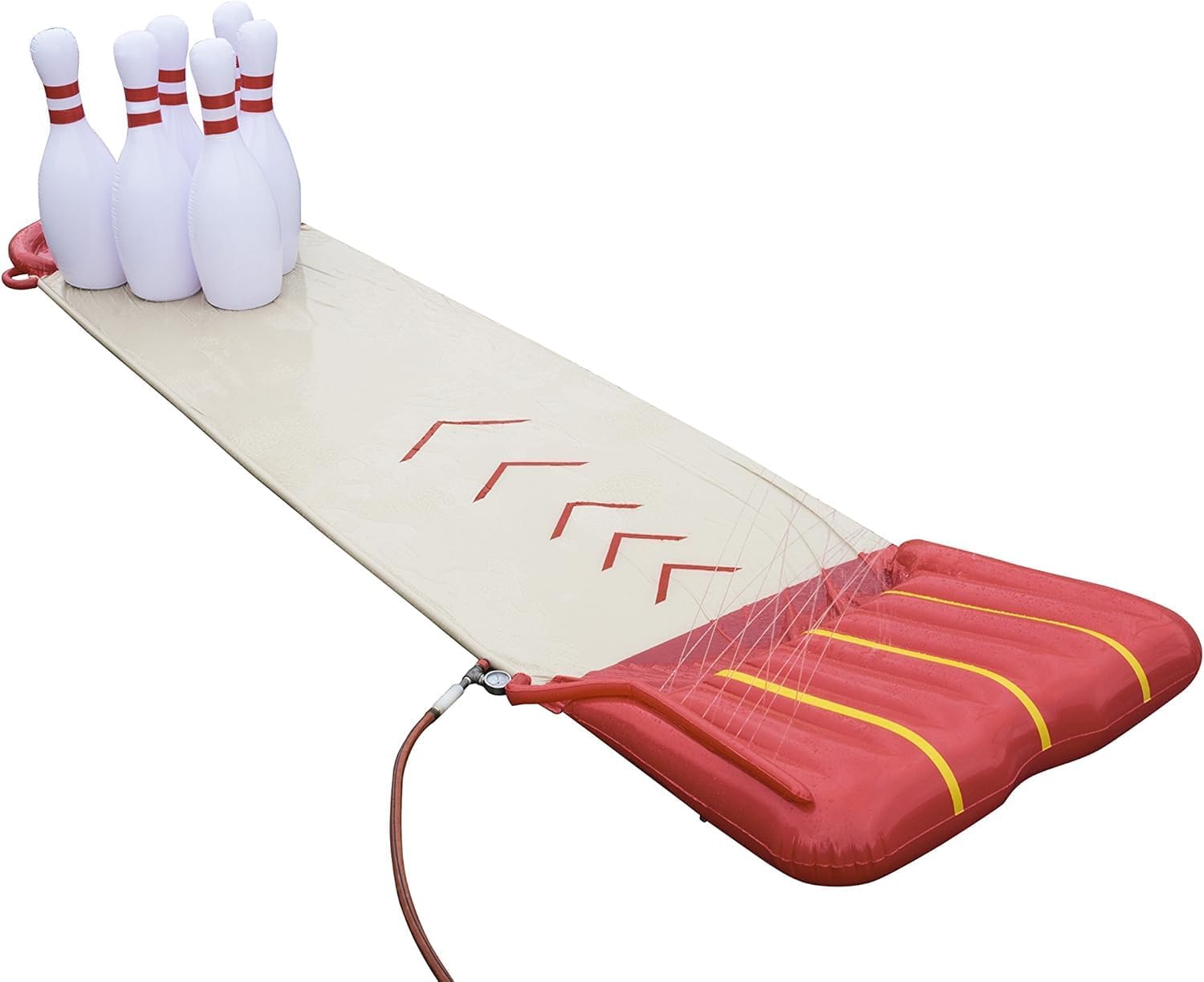 Slide-N-Splash Bowling – 5.49m Long 18inch Inflatable Water Slide with Bowling Game for Kids Outdoor Summer Fun, Splash Pool-image-19