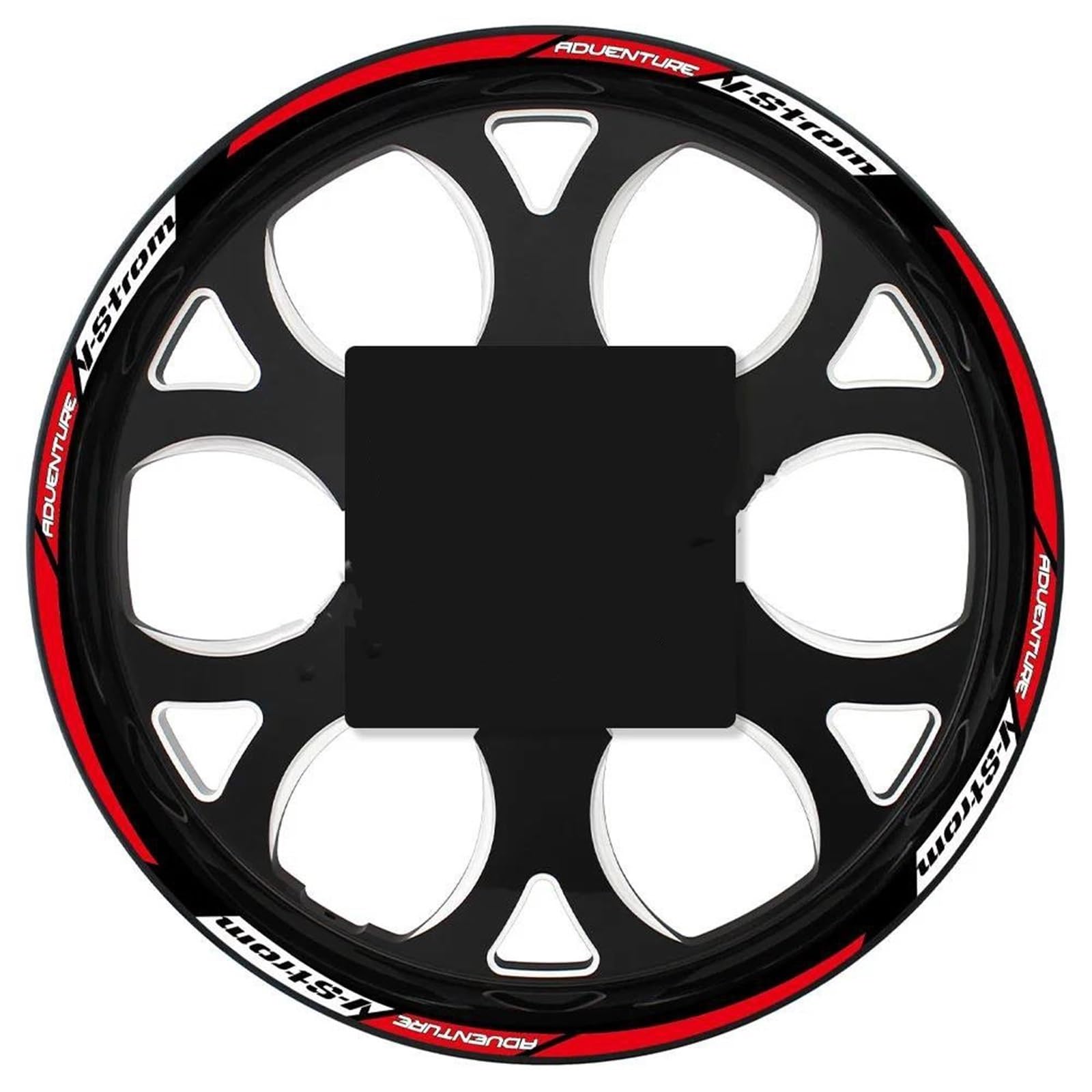 Reflective Wheel Sticker Rim Decal Stripe Tape 19″17″ for Suzuki Vstrom V-Strom DL 650 Dl1000 1050 XT 250 SX Decorative(Color2)