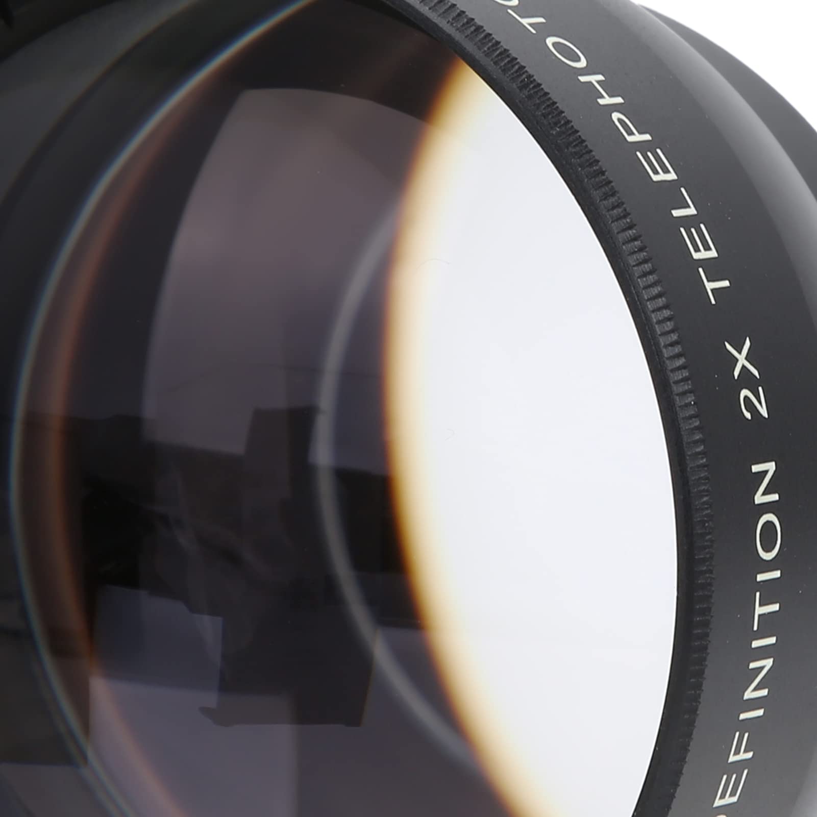 Super Teleobiettivo Ad Alta Definizione 2.0X, Obiettivo Teleobiettivo con Ingrandimento 2X da 49 Mm Filtro Obiettivo da 62 Mm Compatibile con Tutti gli Obiettivi della Fotocamera di Calibro 49 Mm