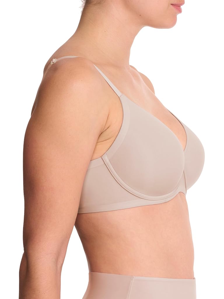 Pink Natori Cloud Comfort Back Smoothing T-Shirt Bra