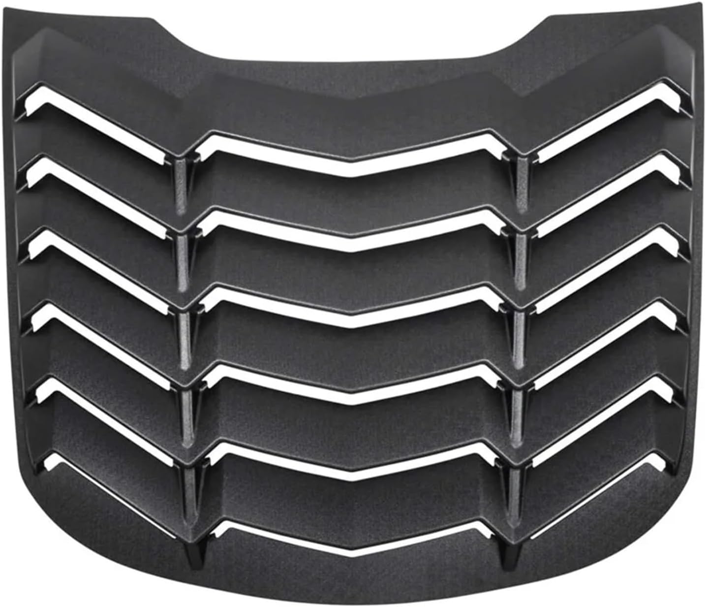 Rear Window Louver Windshield Scoop Sun Shade Cover Vent GT Lambo Style Custom (Matte Black) Compatible for Ford Mustang 2015-2023